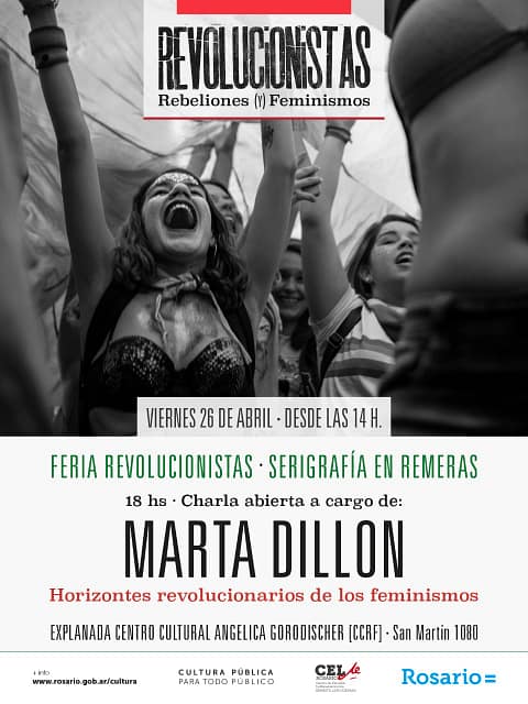 CHARLA ABIERTA CON MARTA DILLON  /Horizontes revolucionarios de los feminismos/